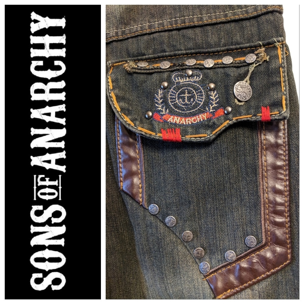 NWT Sons of Anarchy Junior Jeans Size 14